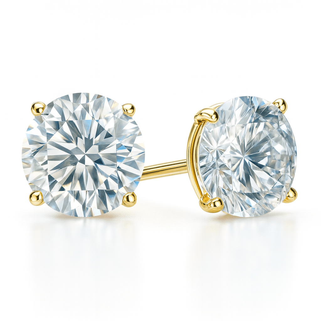 Diamond Studs - Martini Setting - NOA Jewels -