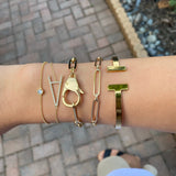 ABI Oversized Lobster Claw Bracelet - NOA -