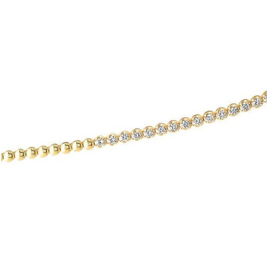 Diamond and Bezel Tennis - NOA -