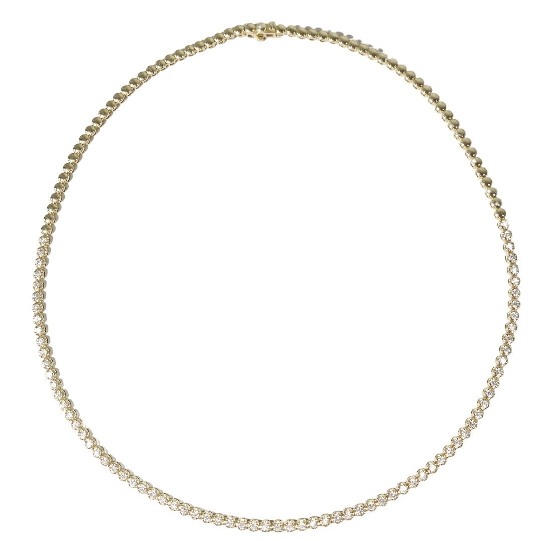 Diamond and Bezel Tennis - NOA -