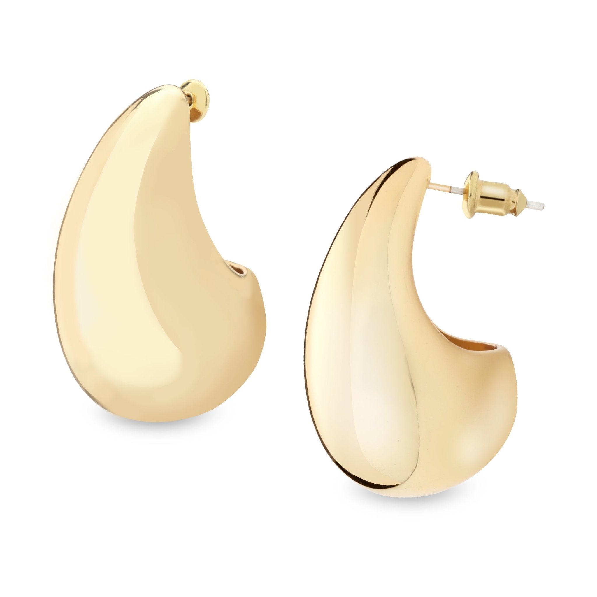Gold Dome Earrings - NOA -