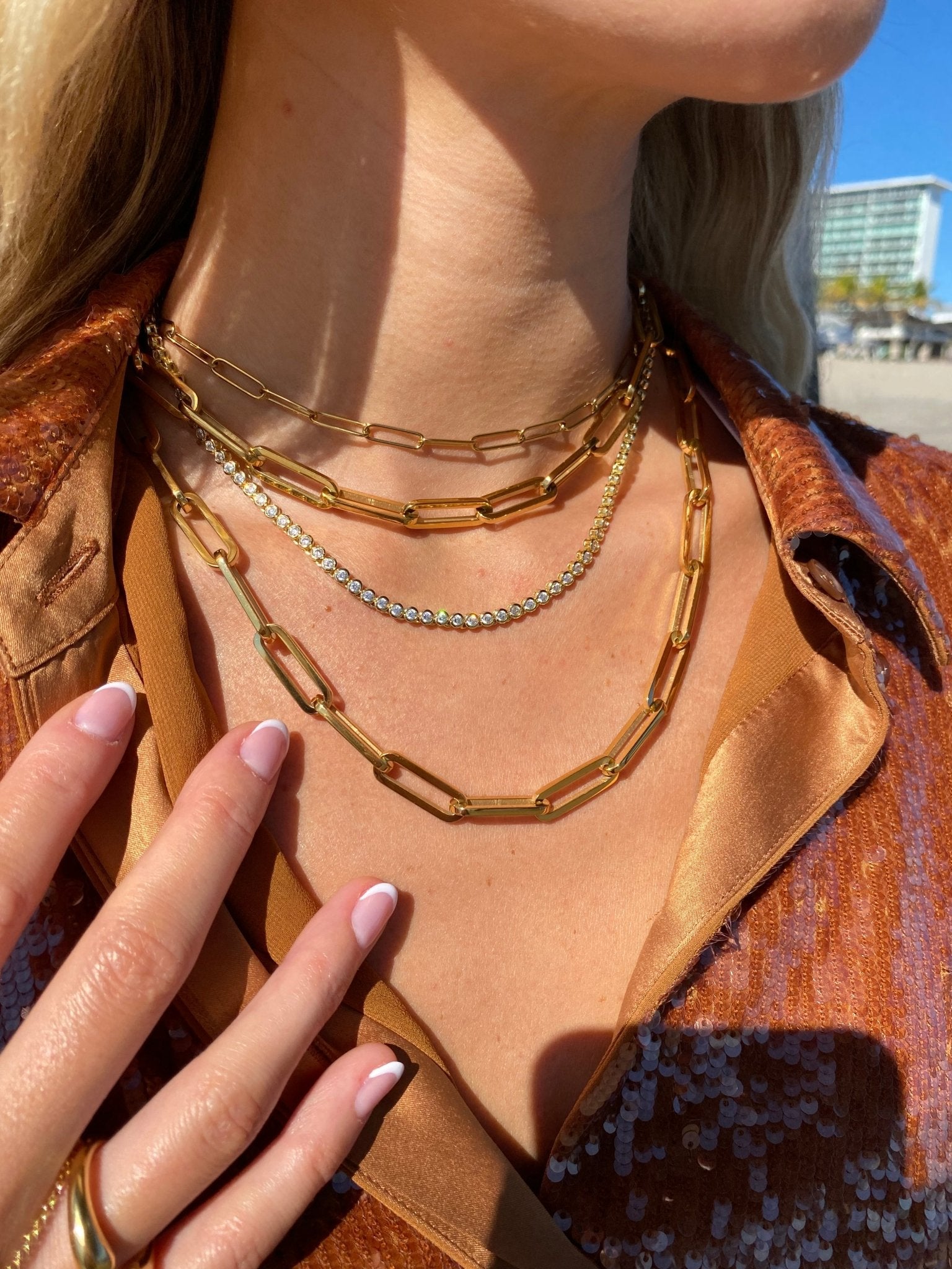 Large link chain for jewelry making sale