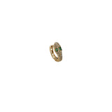 Snake Huggies - NOA - Earrings , huggies, hoops