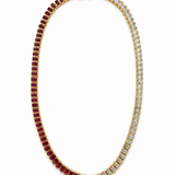 The Duchess Ruby & Diamond Tennis Necklace