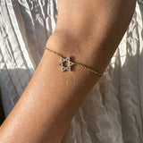 Dainty Star of David Bracelet