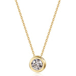 Bezel Diamond Solitaire - NOA Jewels - 