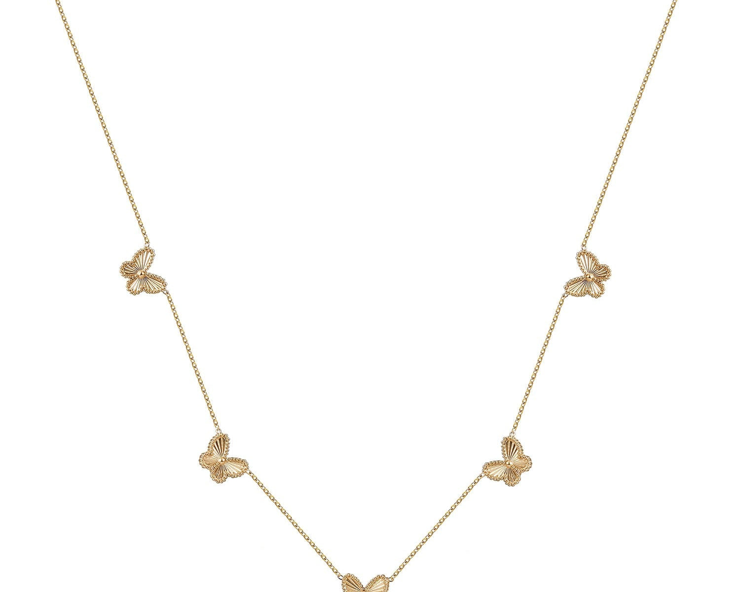 Butterfly 5 Motifs Necklace - NOA Jewels - 