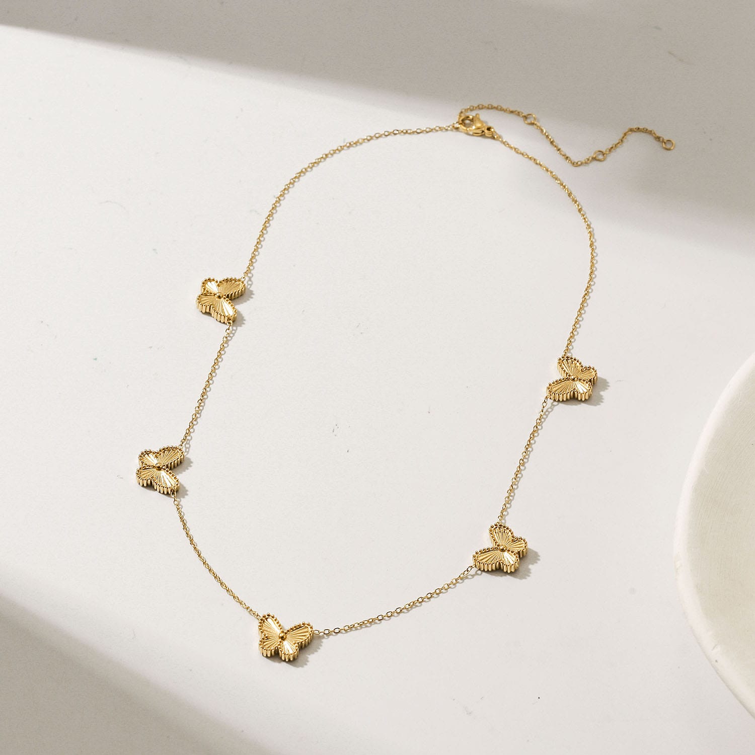 Butterfly 5 Motifs Necklace - NOA Jewels - 