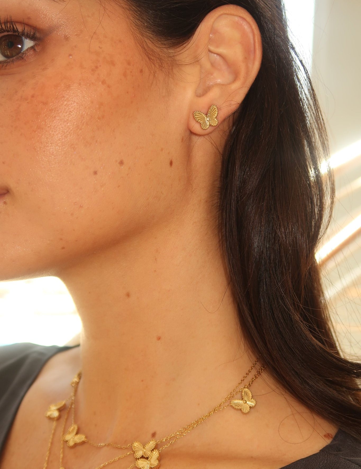 Butterfly Studs - NOA Jewels - 