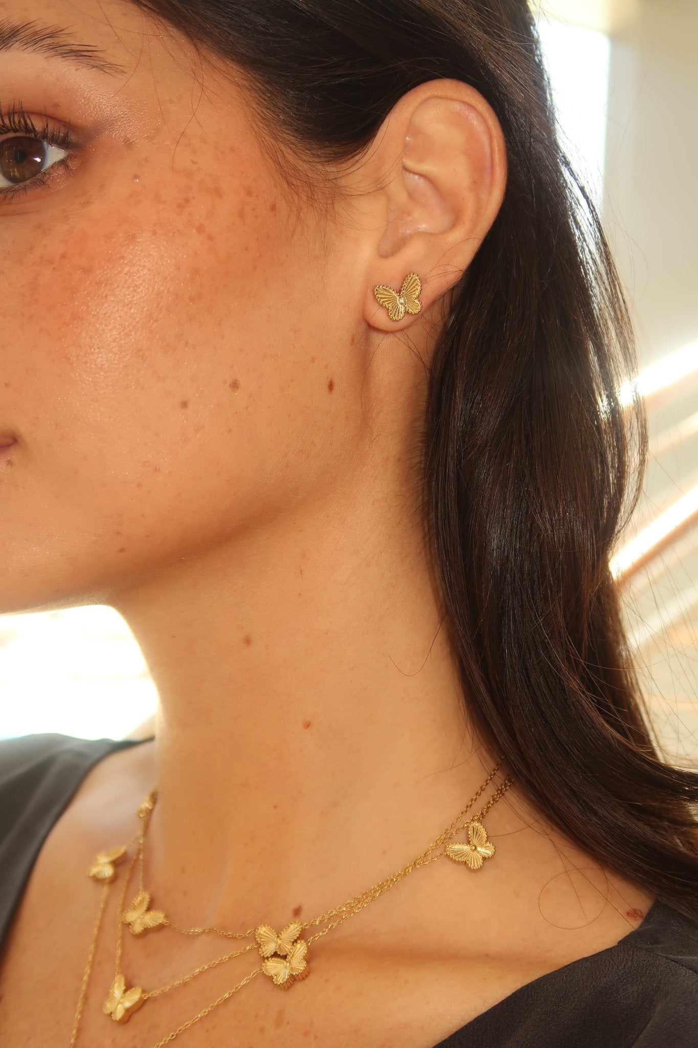 Butterfly Studs - NOA Jewels - 