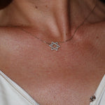 Dainty Star of David Necklace - NOA Jewels - 