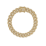 Diamond Cuban Link Bracelet - NOA Jewels - 