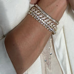Diamond Cuban Link Bracelet - NOA Jewels - 
