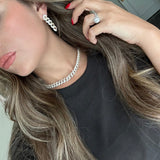 Diamond Cuban Link Earrings - NOA Jewels - DM