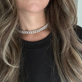 Diamond Cuban Link Necklace - NOA Jewels - 
