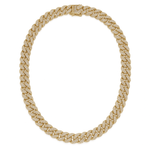 Diamond Cuban Link Necklace - NOA Jewels - 