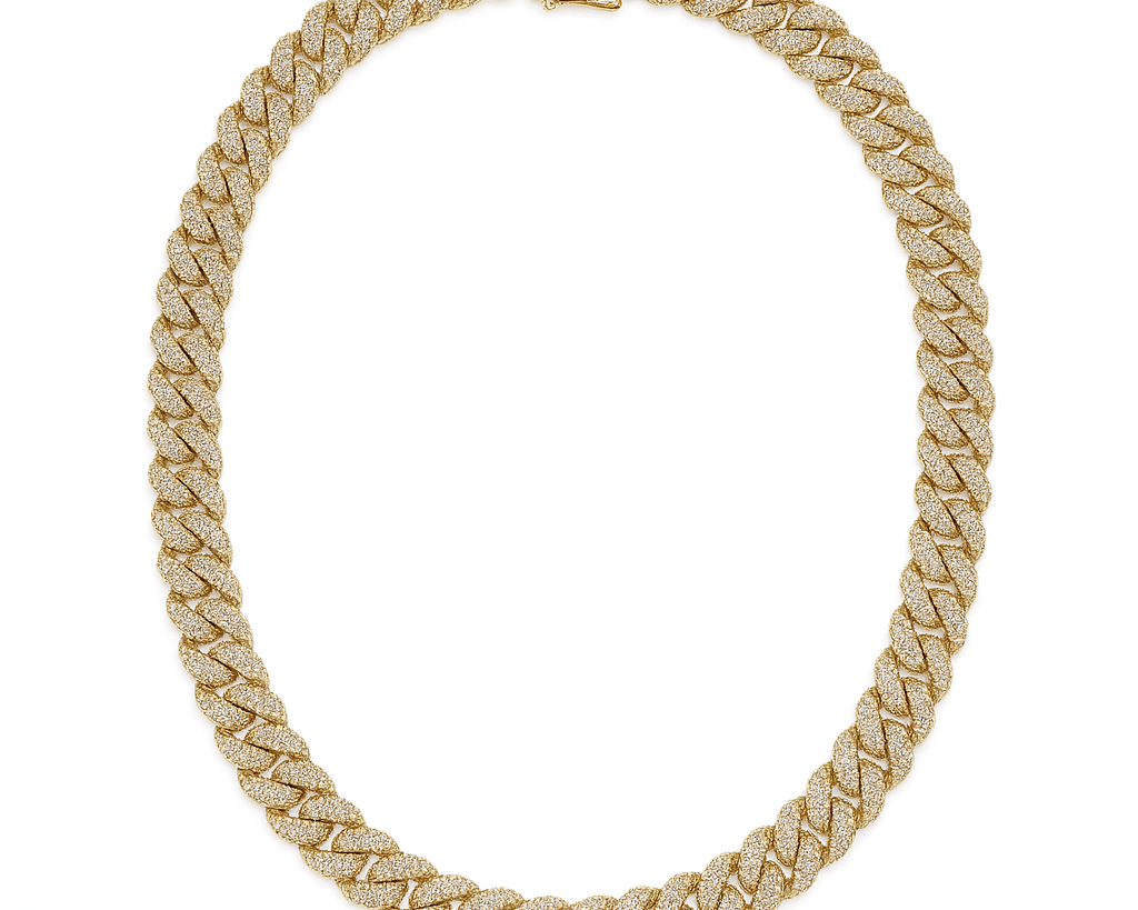 Diamond Cuban Link Necklace - NOA Jewels - 