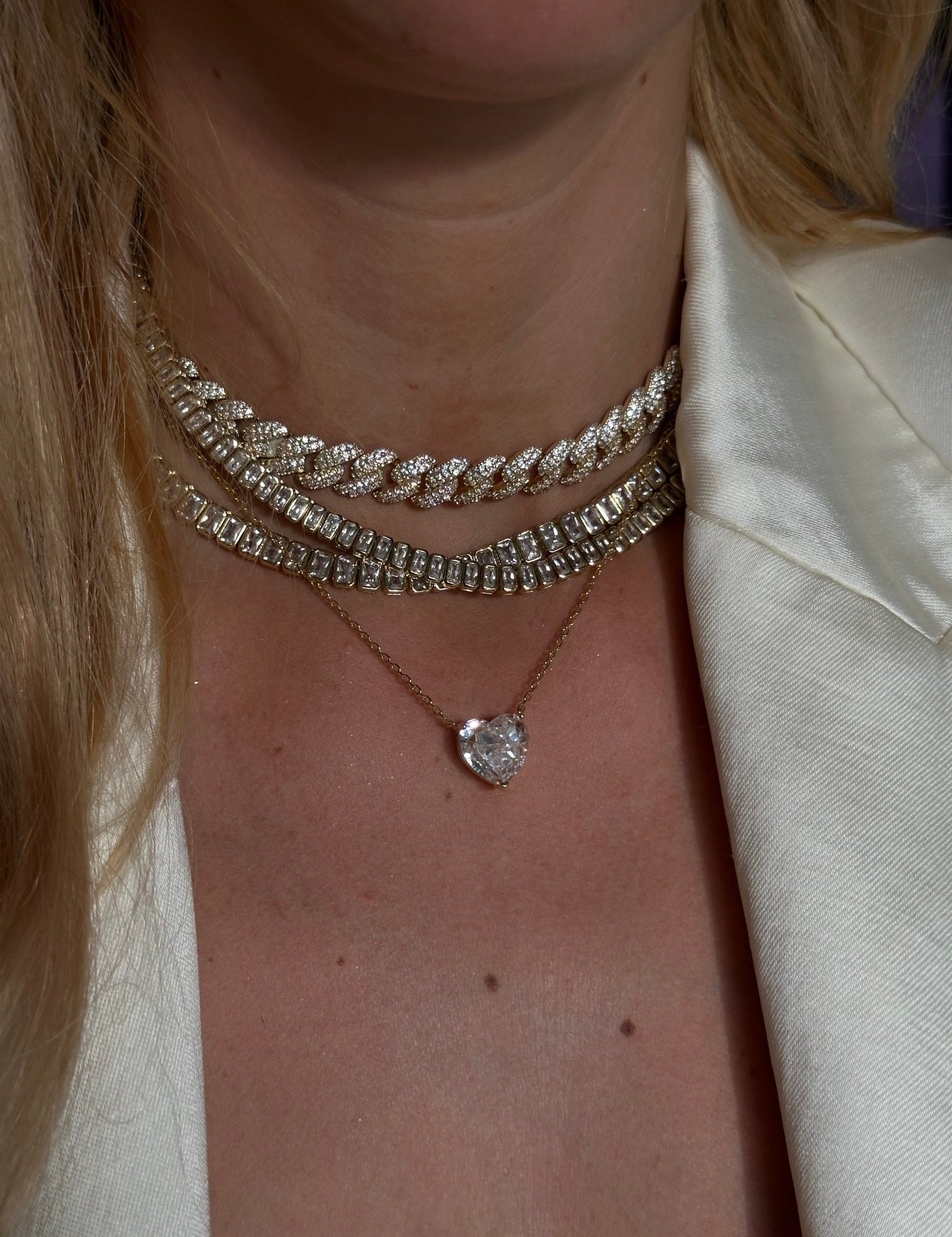 Diamond Cuban Link Necklace - NOA Jewels - 