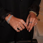 Diamond Pave Open Wrap Ring - NOA Jewels - 