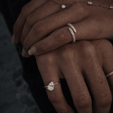 Diamond Pave Open Wrap Ring - NOA Jewels - 