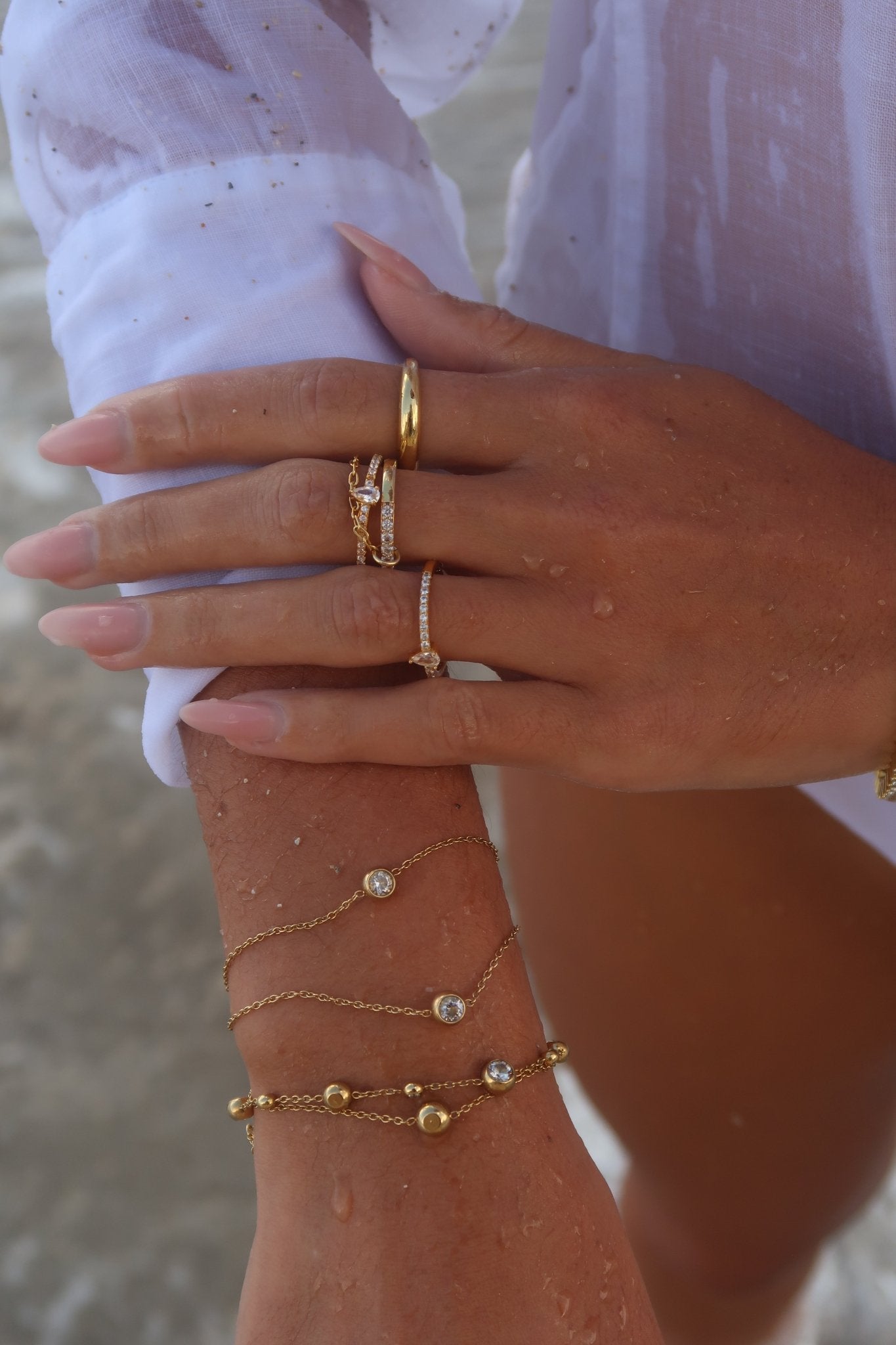 Diamond Solitaire Bracelet - NOA Jewels - 