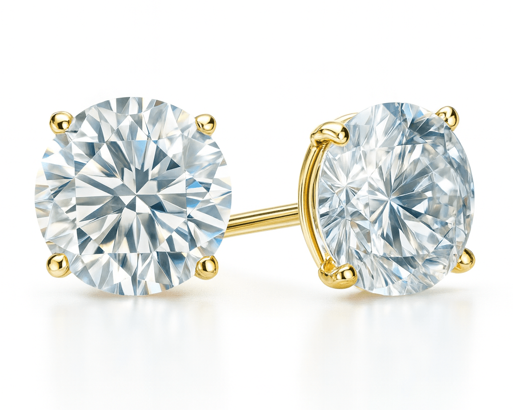 Diamond Studs - Martini Setting - NOA Jewels - 