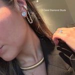 Diamond Studs - Martini Setting - NOA Jewels - 