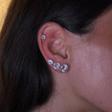 Diamond Studs - Martini Setting - NOA Jewels - 