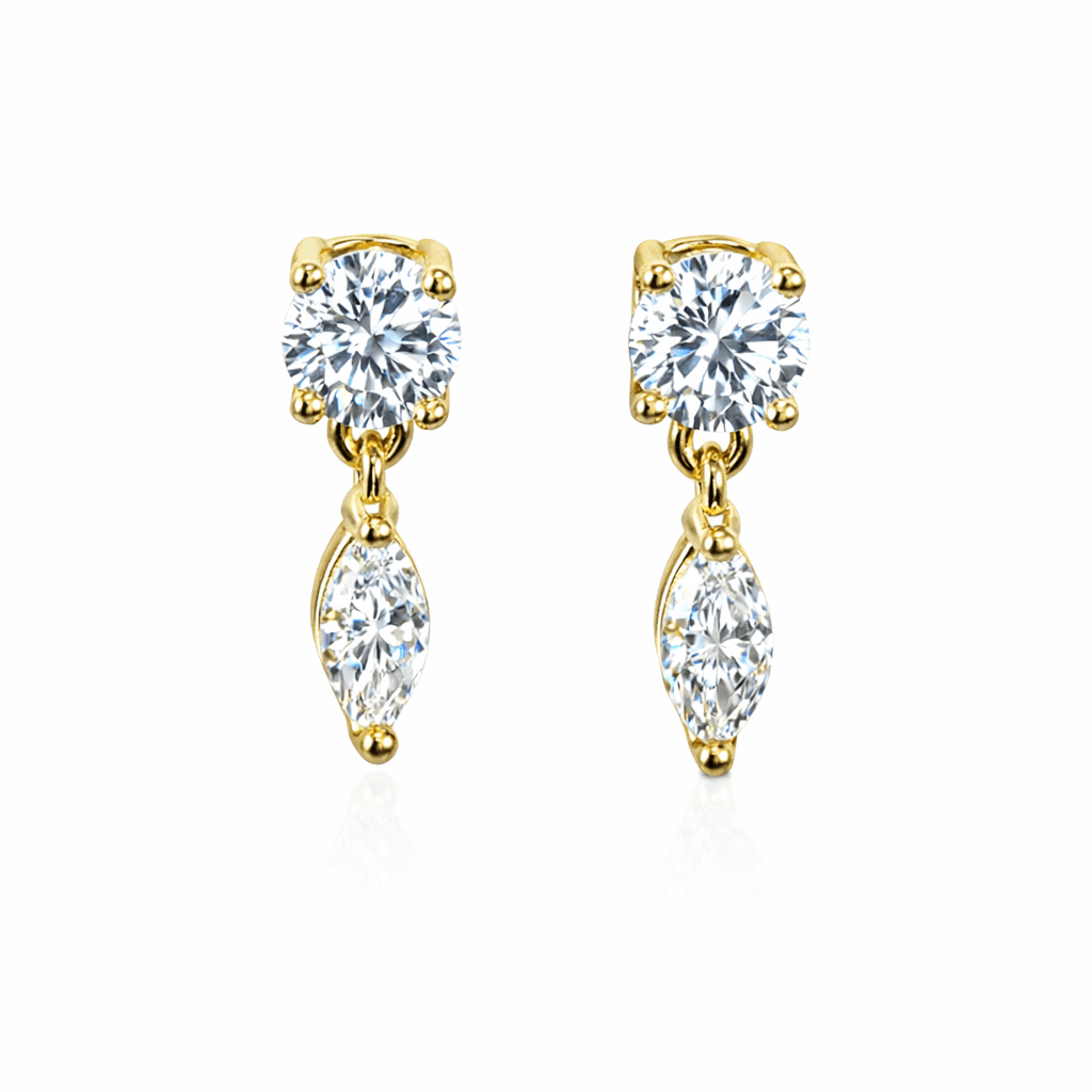 Double Marquise Drop - NOA Jewels - 