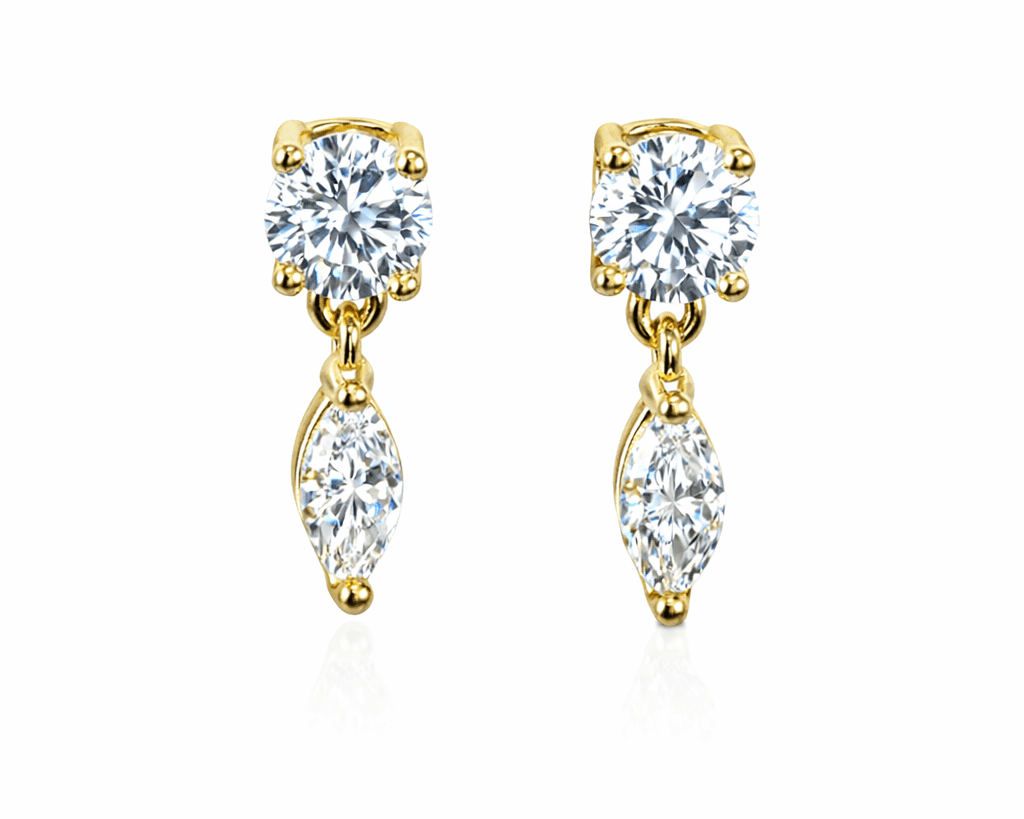 Double Marquise Drop - NOA Jewels - 