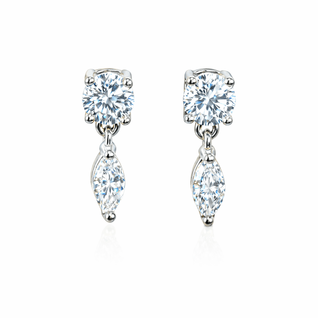 Double Marquise Drop - NOA Jewels - 