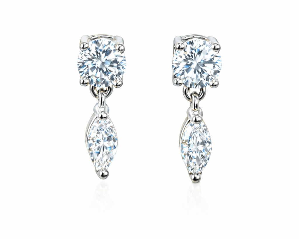Double Marquise Drop - NOA Jewels - 