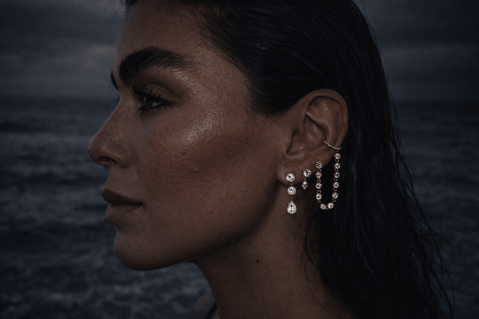 Double Marquise Drop - NOA Jewels - 