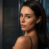 Emerald-Cut Floating Studs - NOA Jewels - Earrings