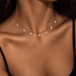 Floating Pear Necklace - NOA Jewels - Necklace