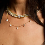 Floating Pear Necklace - NOA Jewels - Necklace