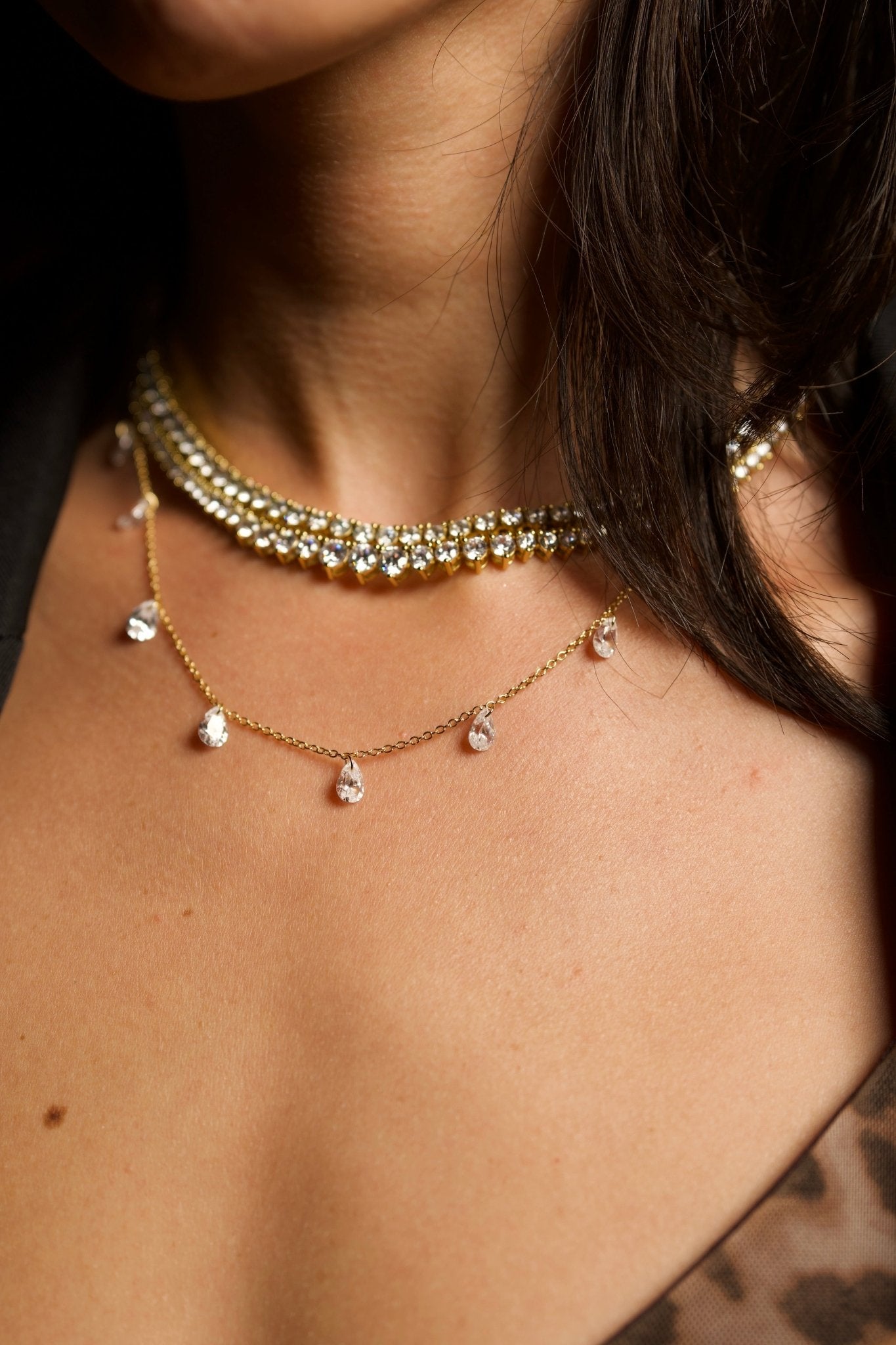 Floating Pear Necklace - NOA Jewels - Necklace
