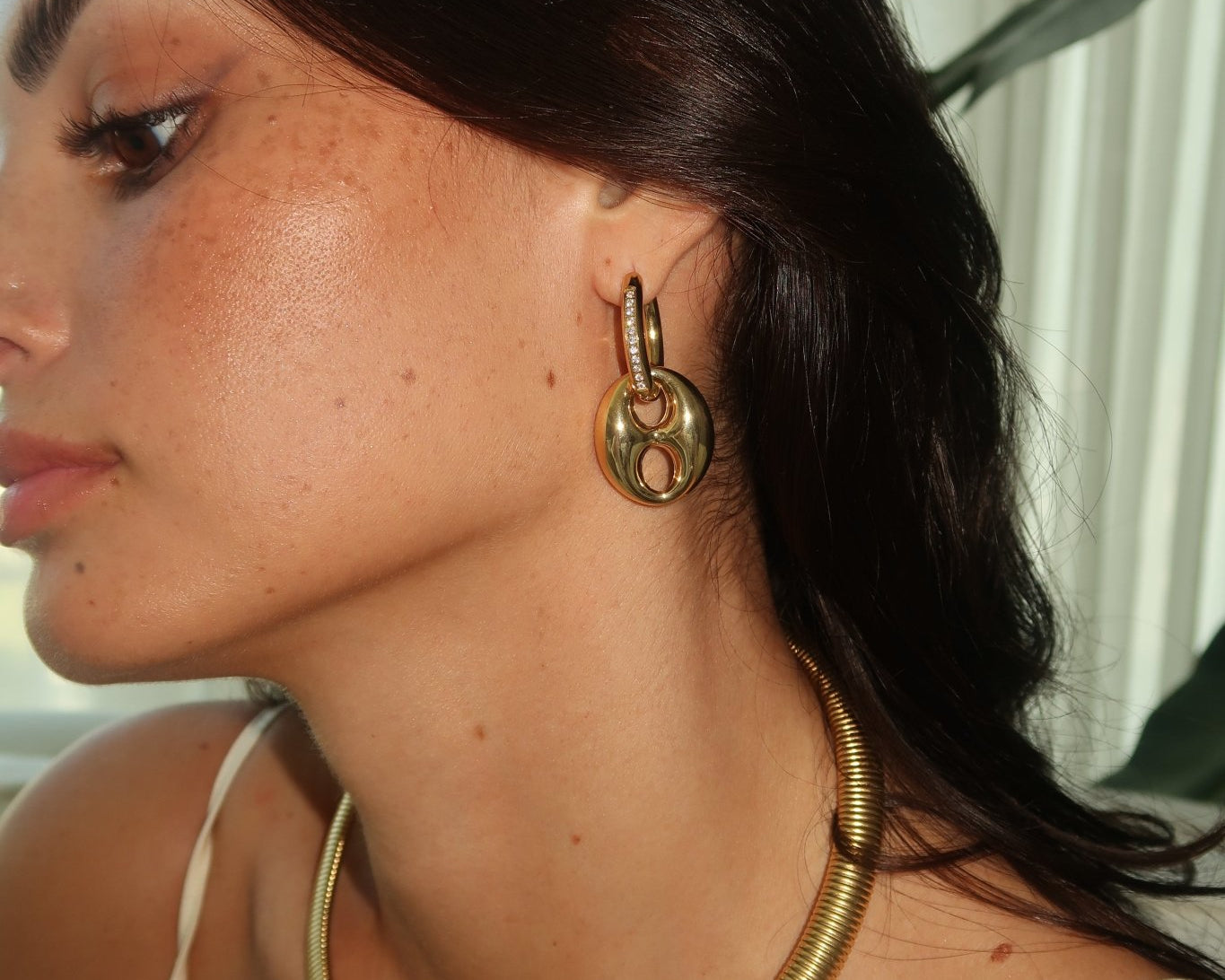 Golden Coffee Bean - NOA Jewels - 
