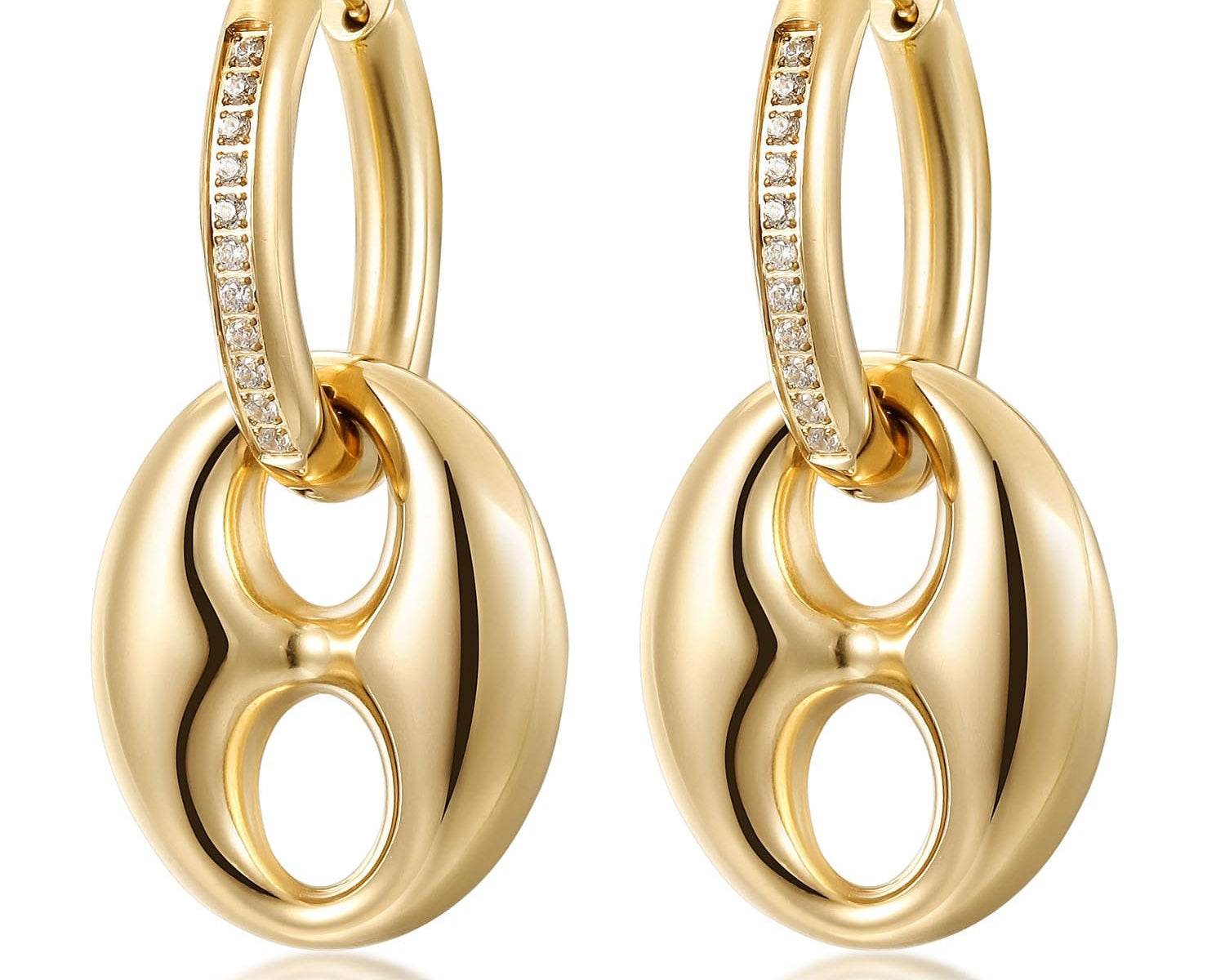 Golden Coffee Bean - NOA Jewels - 