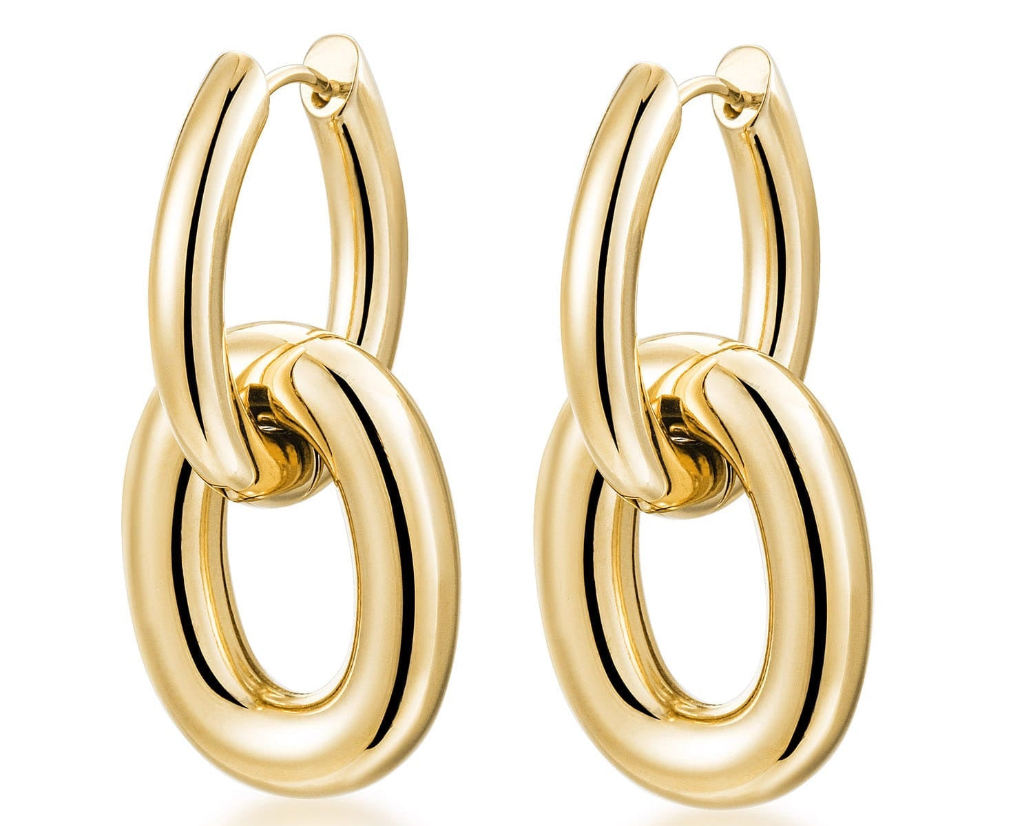 Golden Oval Cascade - NOA Jewels - 
