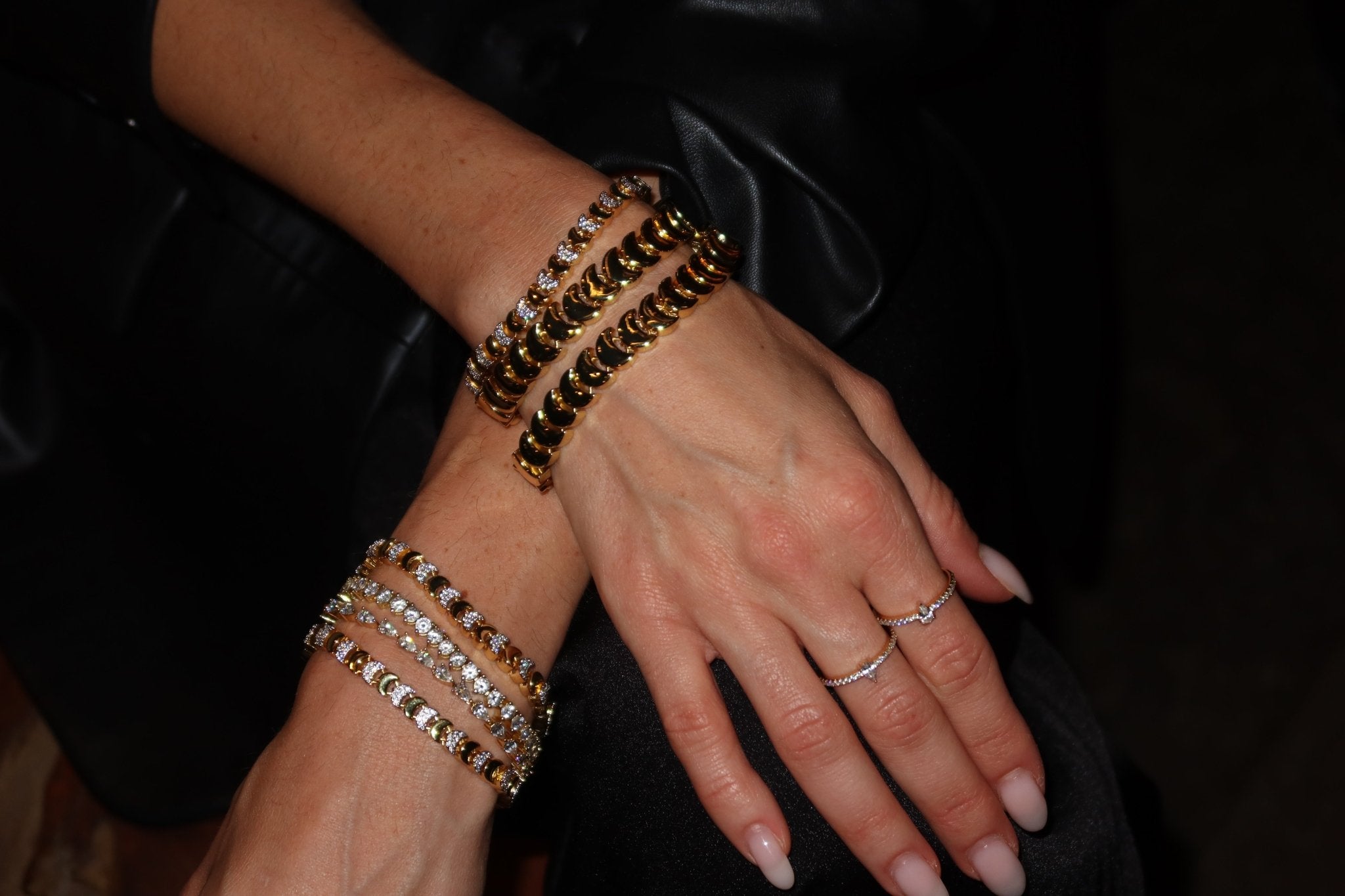 Golden Snake Bracelet - NOA Jewels - 