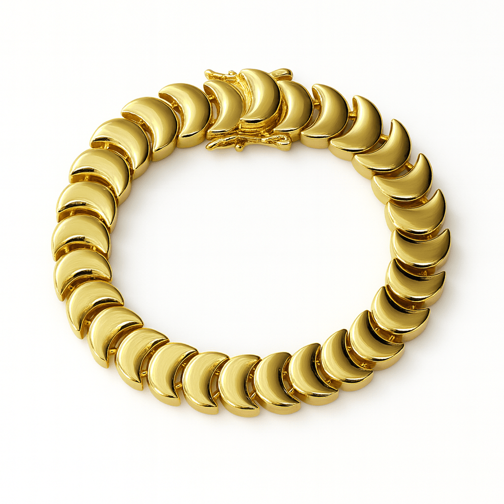 Golden Snake Bracelet - NOA Jewels - 