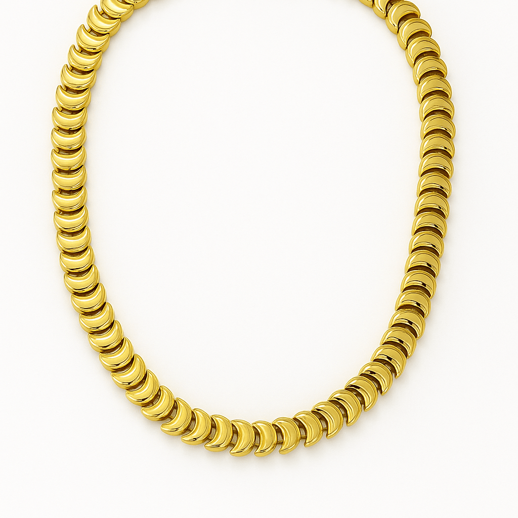 Golden Snake Choker - NOA Jewels - 