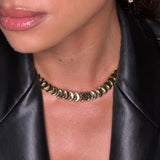 Golden Snake Choker - NOA Jewels - 