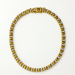 Golden Snake Choker Pave - NOA Jewels - 