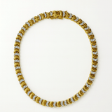 Golden Snake Choker Pave - NOA Jewels - 