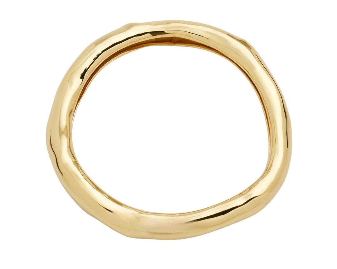 Golden Wave Bangle - NOA Jewels -