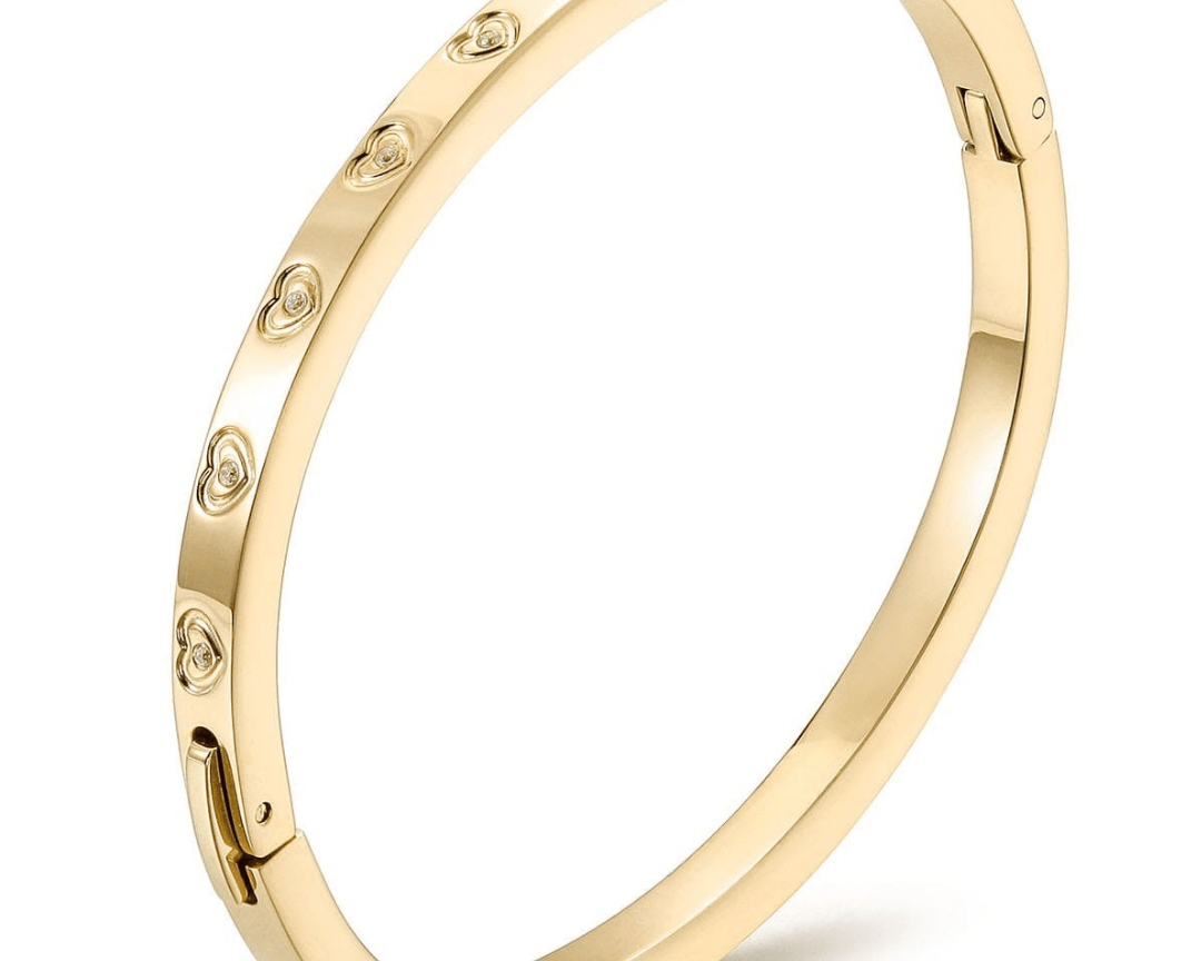 Heart Bangle - NOA Jewels - 