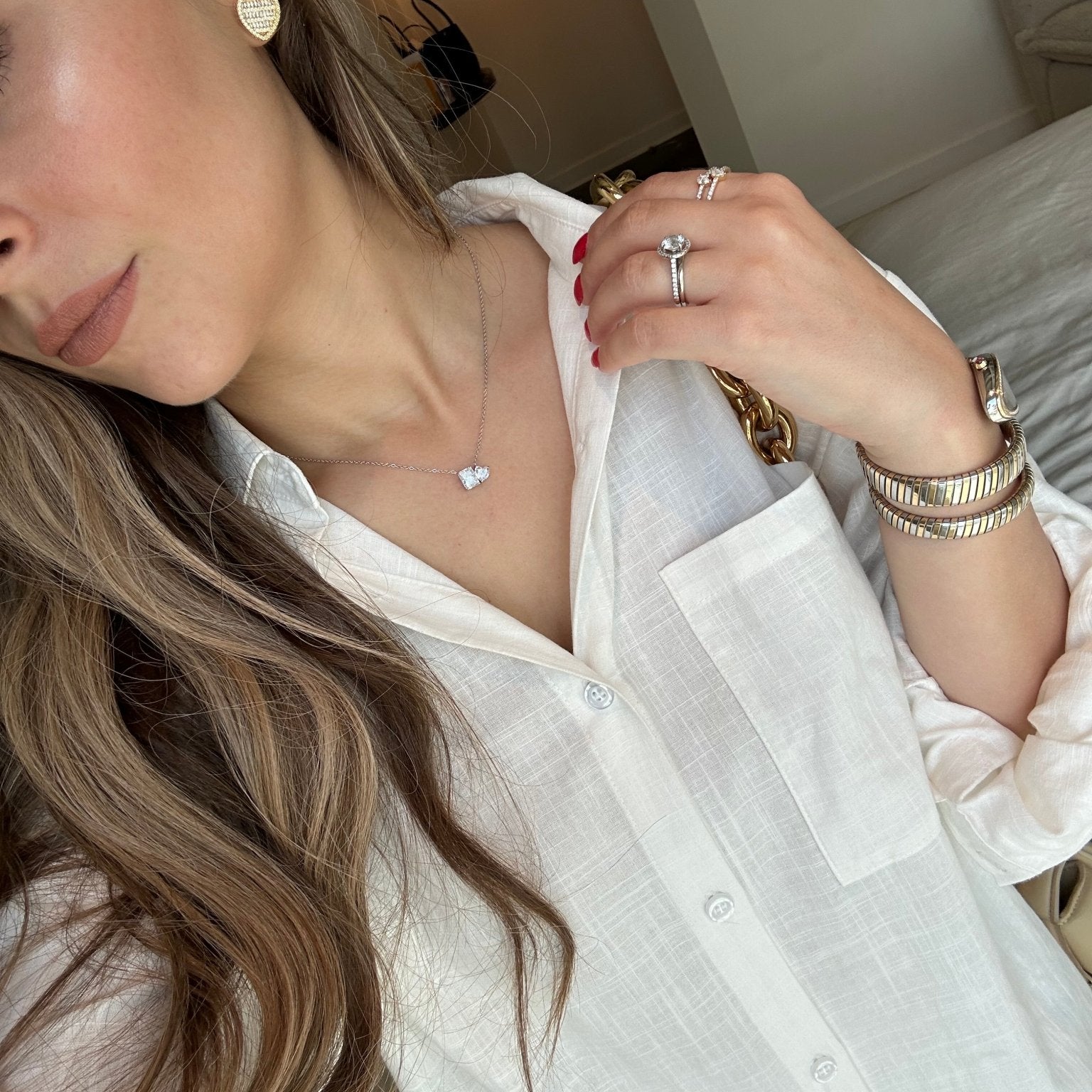 Heart earrings - NOA Jewels - 