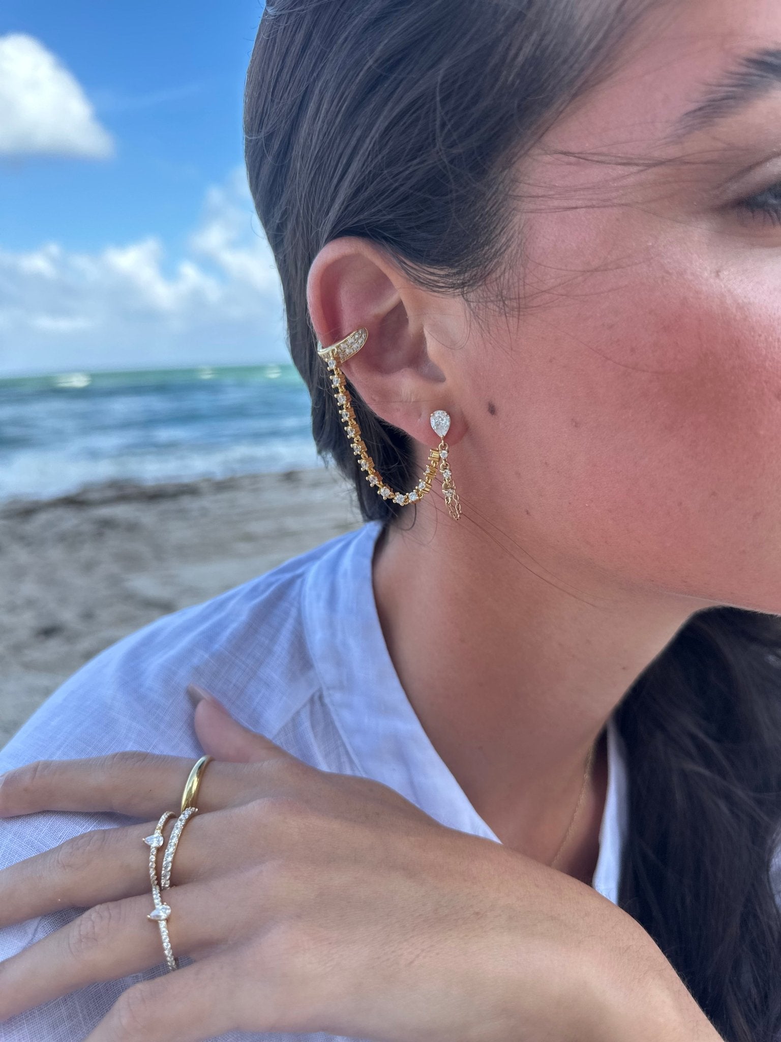 La Goutte Earrings - NOA Jewels - 